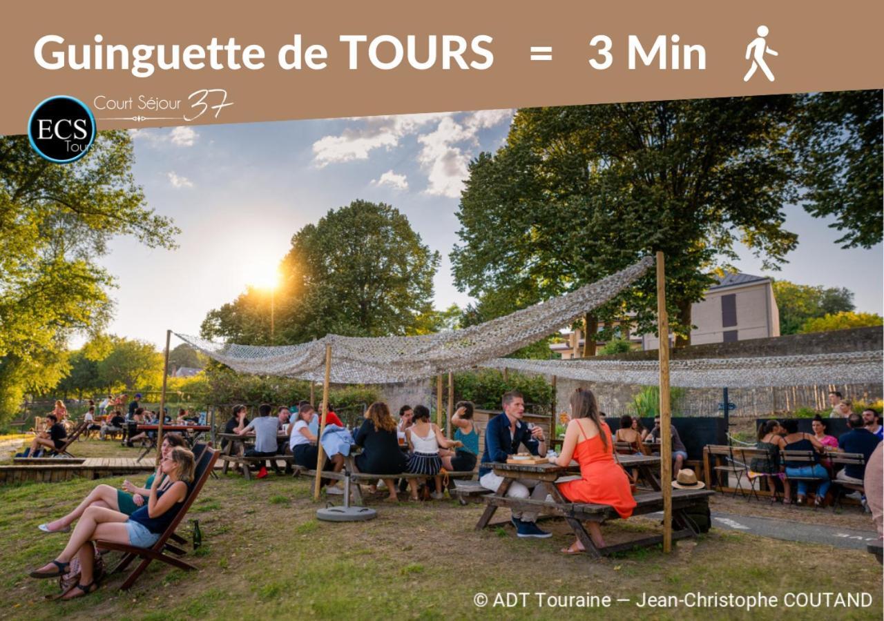 Le Constantine - Quartier Historique - Charme & Ancien Lägenhet Tours Exteriör bild