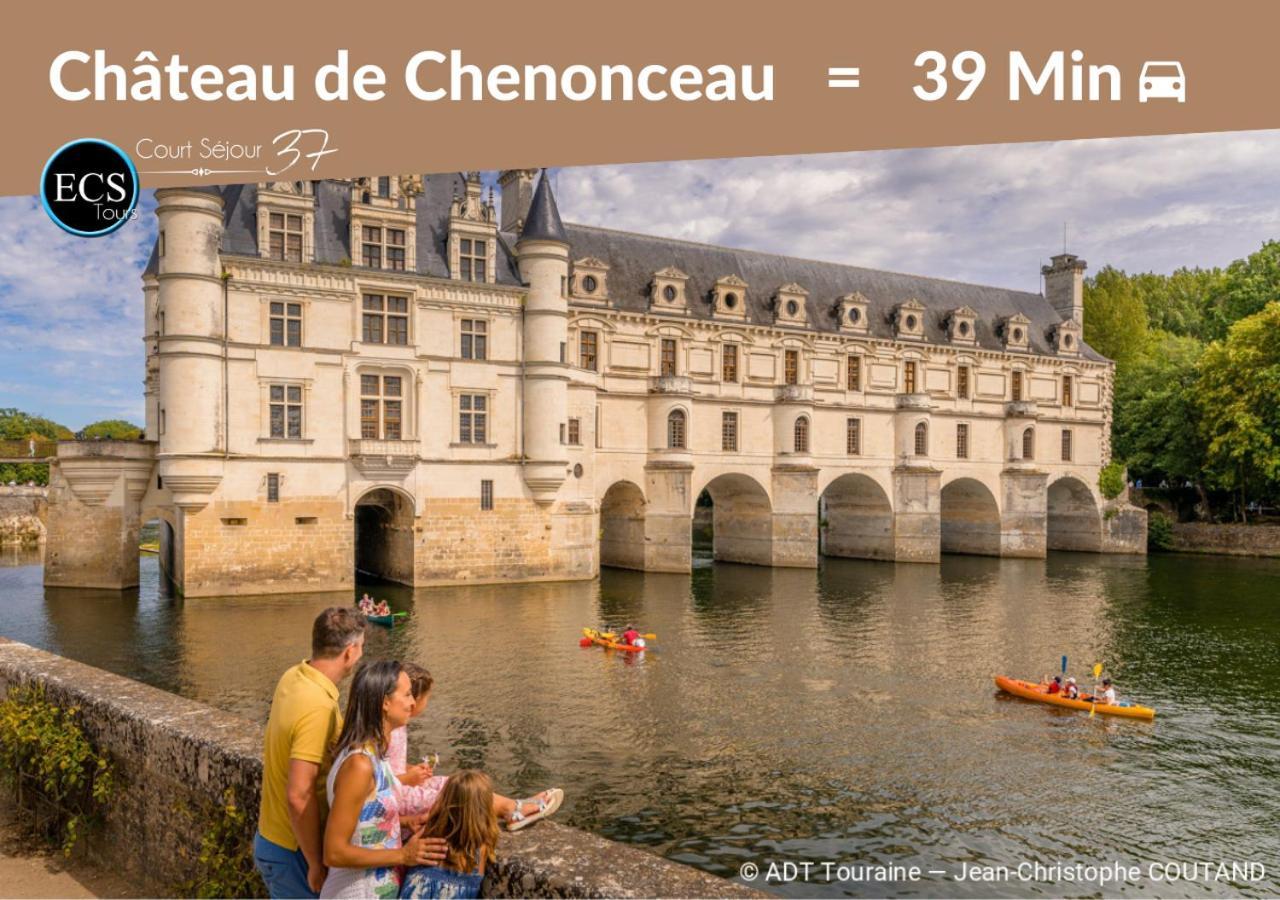 Le Constantine - Quartier Historique - Charme & Ancien Lägenhet Tours Exteriör bild